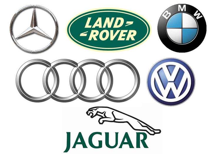 European cars - Mercedes, Land Rover, BMW, Audi, Volkswagon, Jaguar